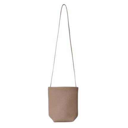 The Row N/S Park Crossbody Bag Dark Taupe