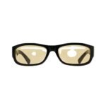 The Row Bowen Sunglasses Black / Light Yellow