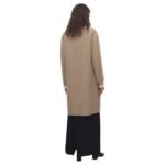 The Row Fedra Coat Natural