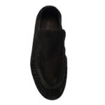 The Row Soft Moccasin Two Black