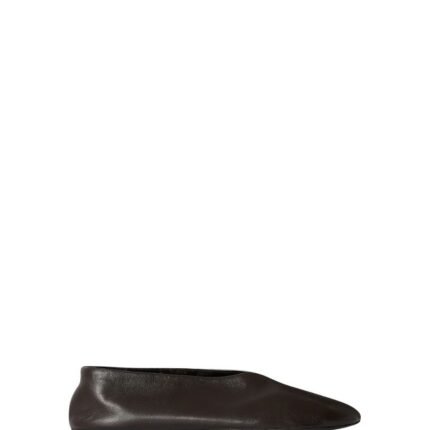 The Row Stella Slipper Lacquer Brown