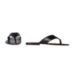 The Row Dan Flip Flop Black
