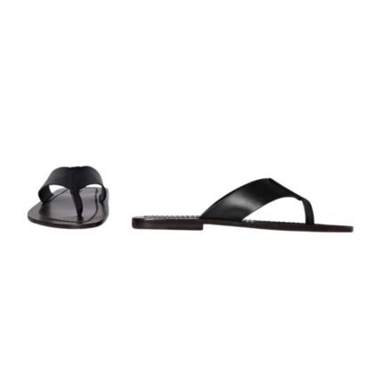 The Row Dan Flip Flop Black