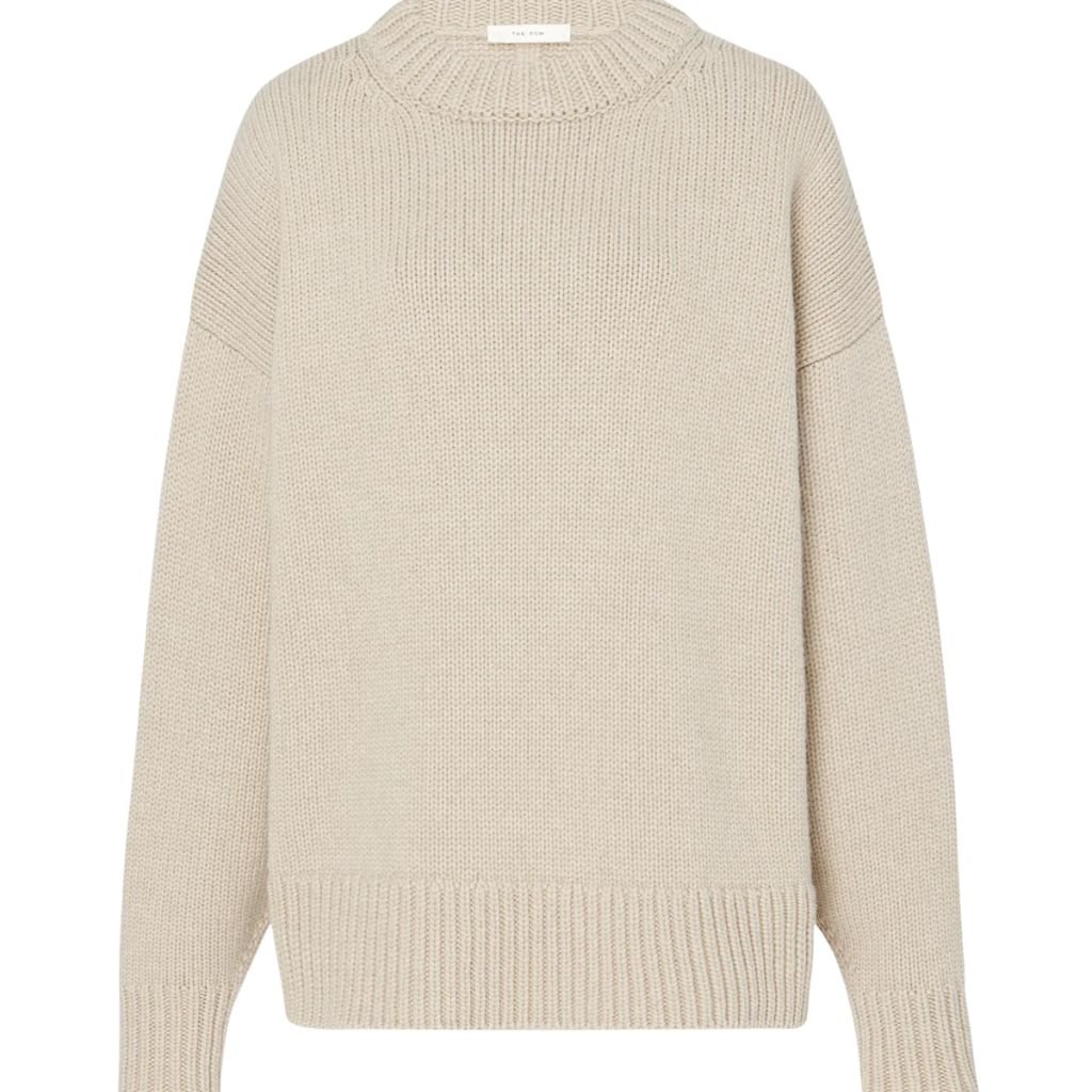 5 The Row Ophelia Sweater Sand