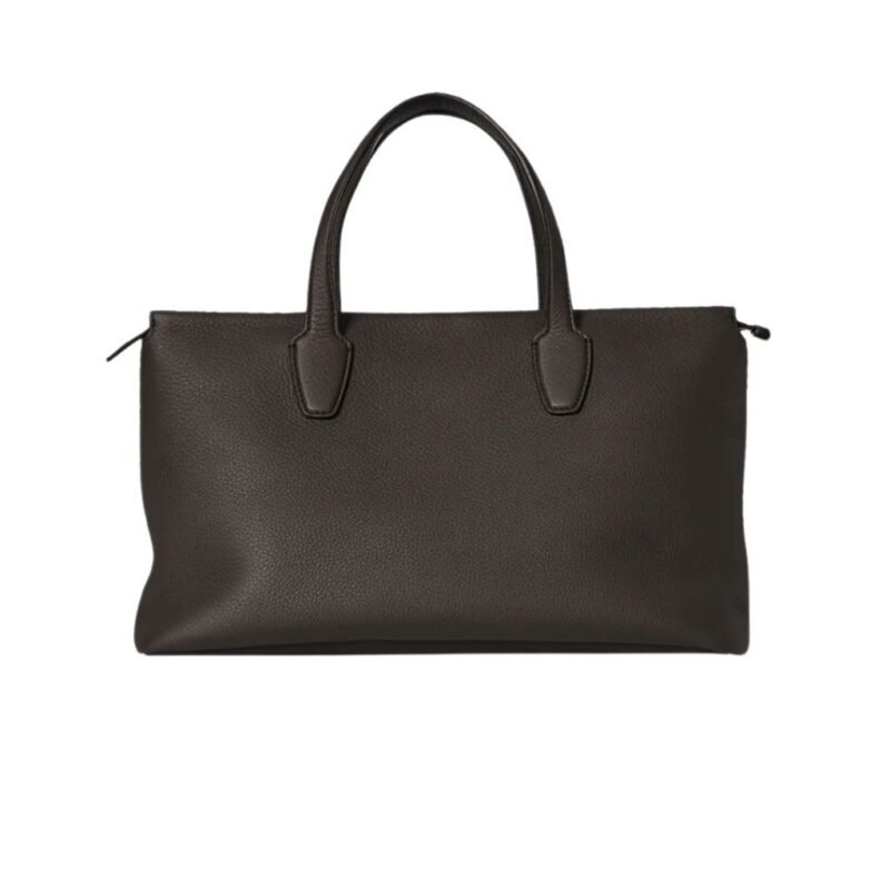 The Row Marcel Bag Deep Brown