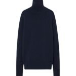 The Row Stepny Turtleneck Dark Navy