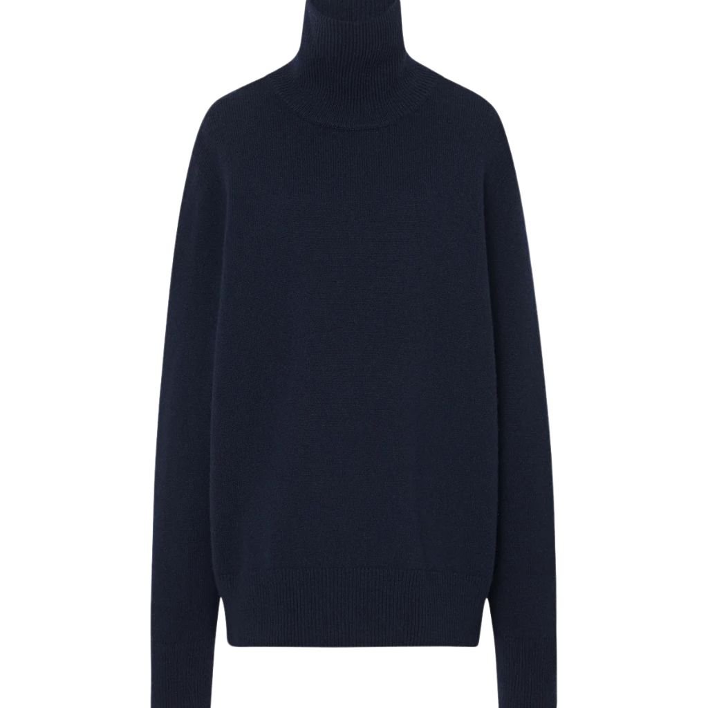 5 The Row Stepny Turtleneck Dark Navy