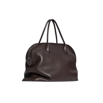 The Row Agnes 15 Bag Dark Brown