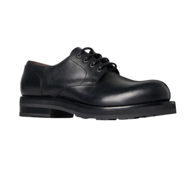 The Row Derby Lug Sole Shoe Black