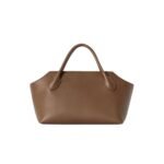 The Row Terrasse Bauletto Bag Tawny Brown