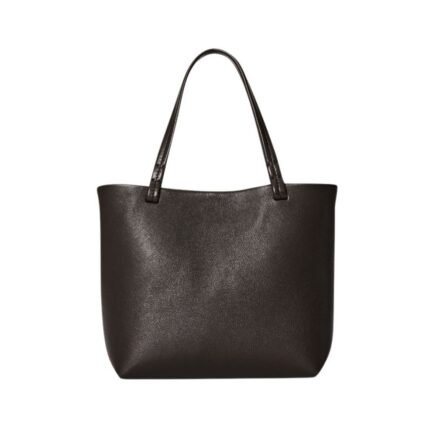 The Row Small Park Tote Bag Walnut Shadow