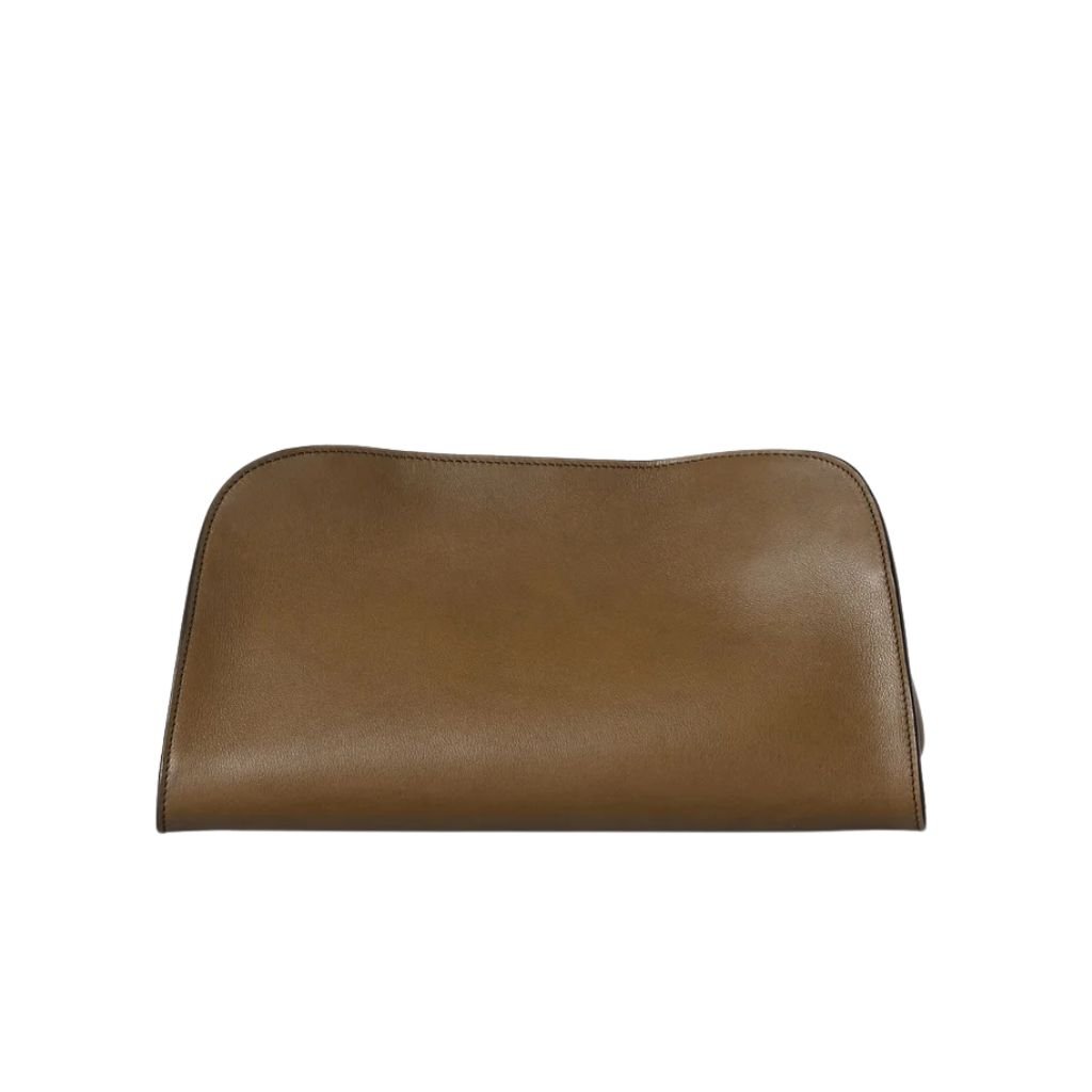 5 The Row Peggy Clutch Dark Muschio