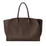 The Row Marlo Tote Bag Deep Brown