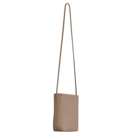 The Row N/S Park Crossbody Bag Dark Taupe