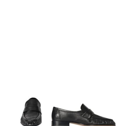 The Row Soft Loafer Black