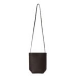 The Row N/S Park Crossbody Bag Deep Brown