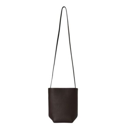 The Row N/S Park Crossbody Bag Deep Brown