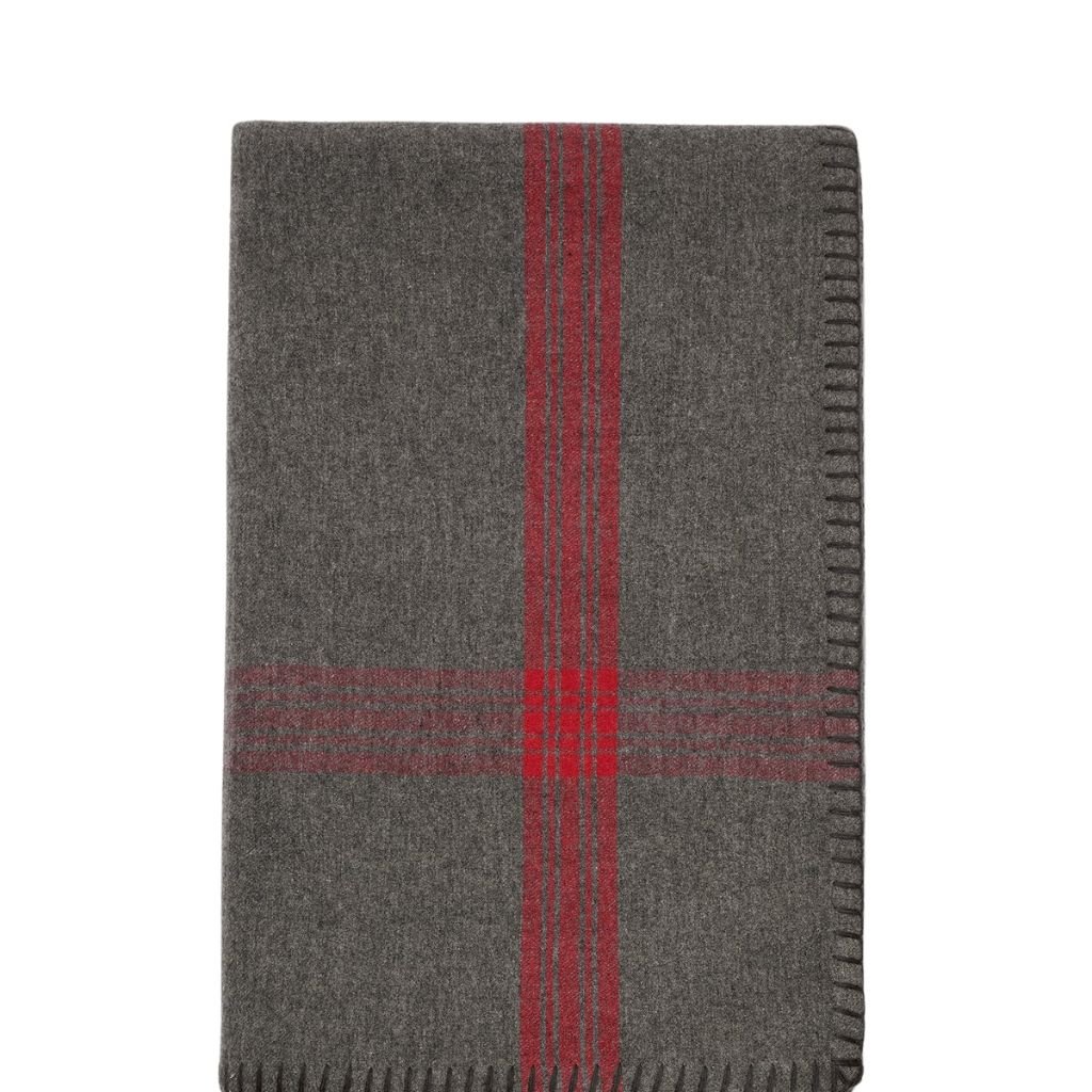 5 The Row Sosi Blanket Grey Melange