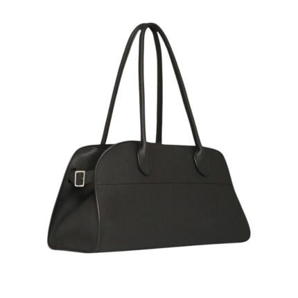 The Row Margaux Shoulder 12 Bag Black