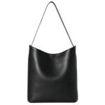 The Row Alma Shoulder Bag Black
