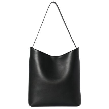 The Row Alma Shoulder Bag Black