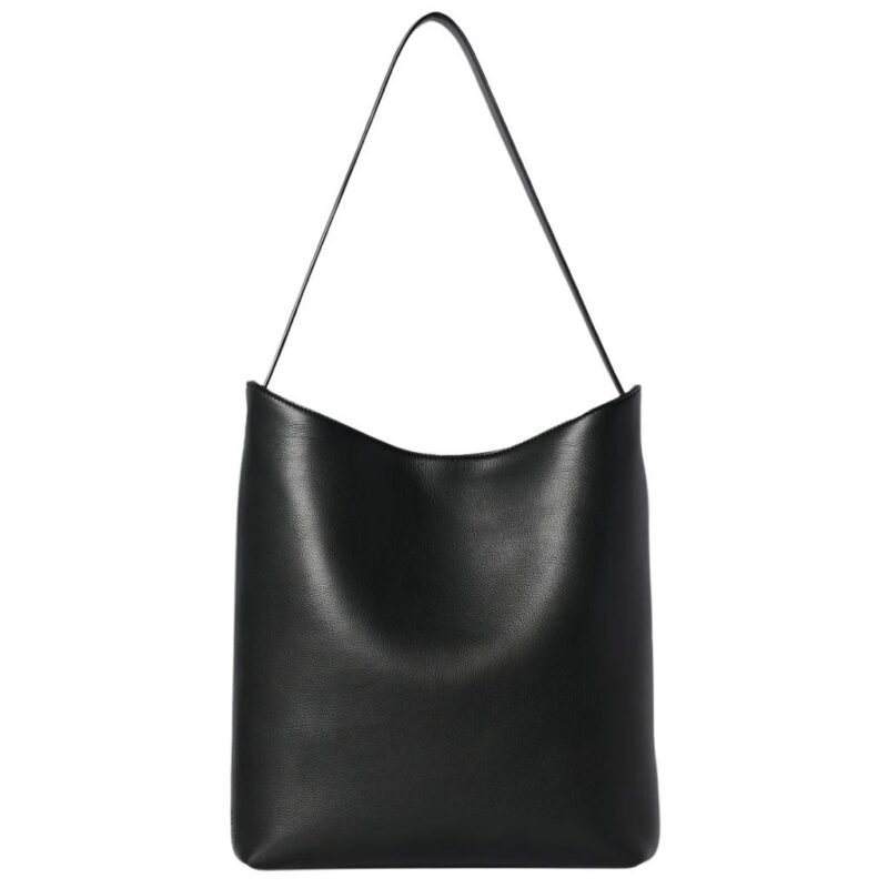 The Row Alma Shoulder Bag Black