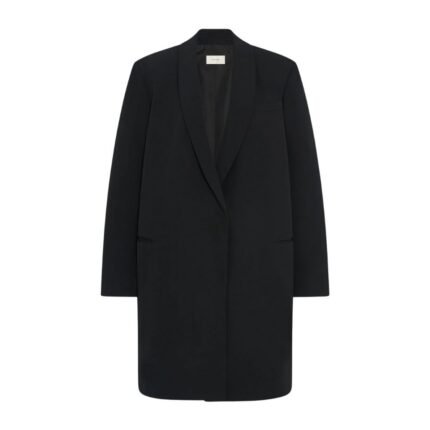 The Row Fenaris Coat Black