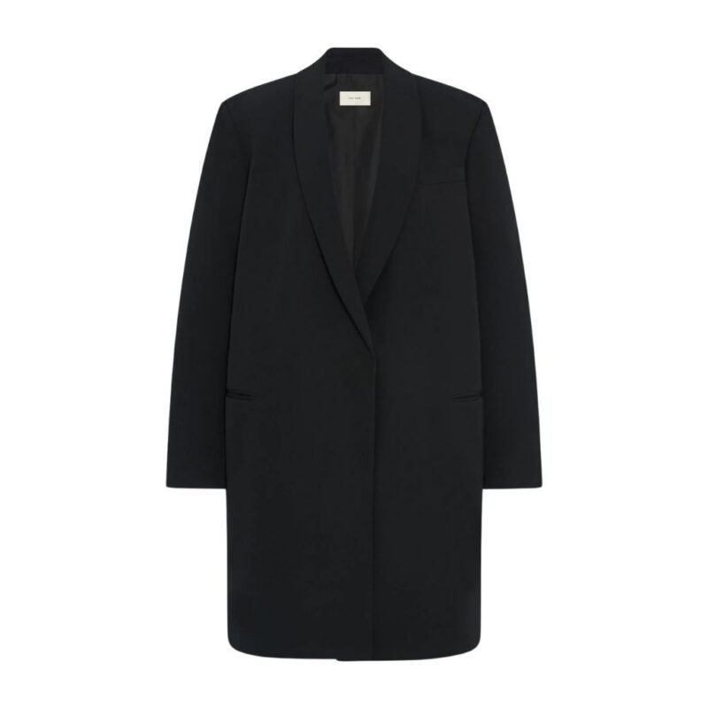 The Row Fenaris Coat Black