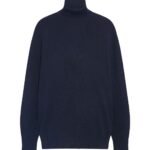 The Row Priit Turtleneck Dark Navy