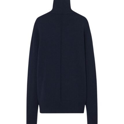 The Row Stepny Turtleneck Dark Navy