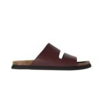 The Row Band Sandal Burgundy