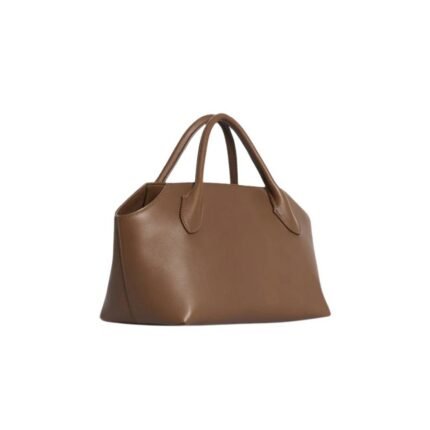 The Row Terrasse Bauletto Bag Tawny Brown