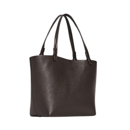 The Row Small Park Tote Bag Walnut Shadow