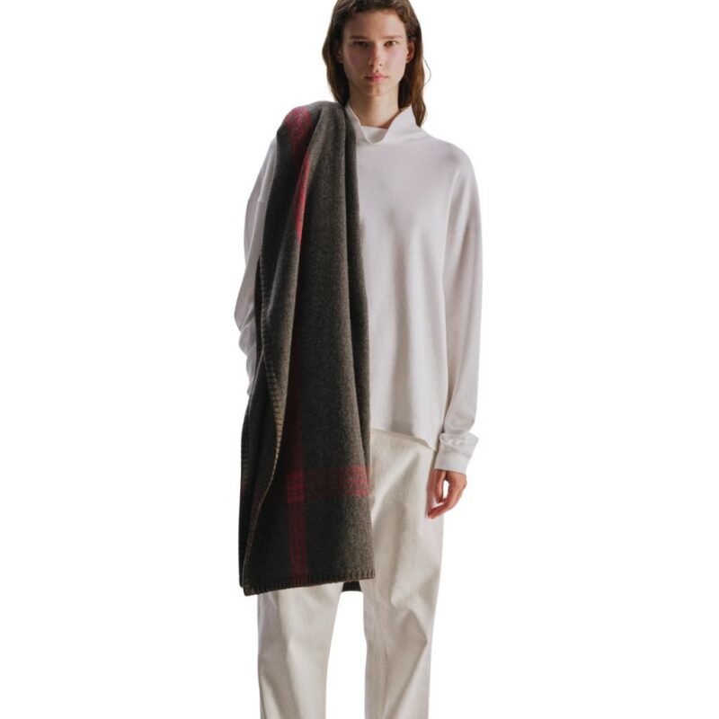 The Row Sosi Blanket Grey Melange