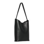 The Row Alma Shoulder Bag Black