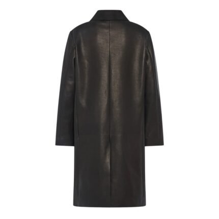 The Row Cintia Coat Black