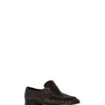The Row Soft Moccasin Two Lacquer Brown