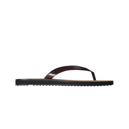 The Row City Flip Flop Bordeaux