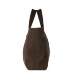 The Row Medium Brian Tote Bag Dark Brown