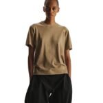 The Row Orlan T-Shirt Taupe
