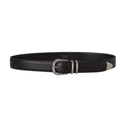 The Row Vintage Belt Dark Brown