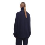 The Row Stepny Turtleneck Dark Navy