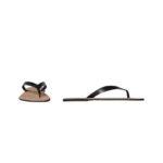The Row Beach Flip Flop Black