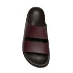 The Row Band Sandal Burgundy