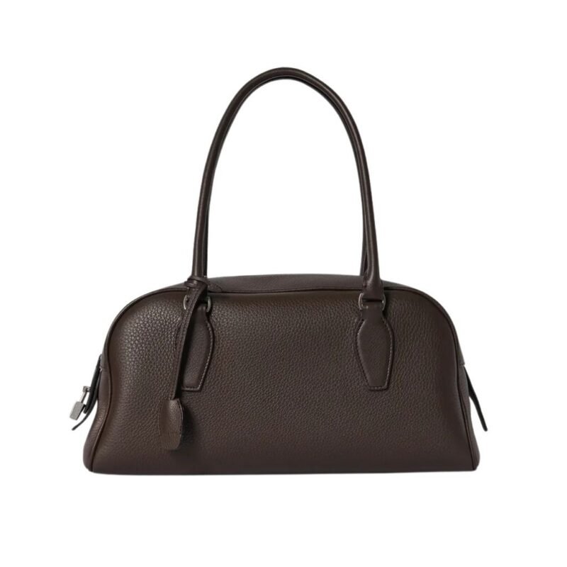The Row E/W India Bag Deep Brown