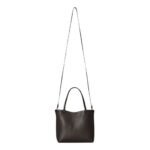 The Row Small Park Tote Bag Walnut Shadow