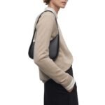 The Row Half Moon Bag Black