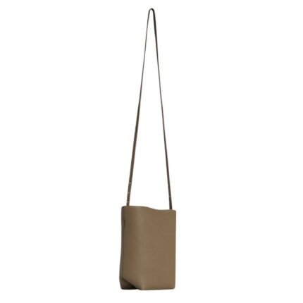 The Row N/S Park Crossbody Bag Smoked Taupe