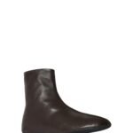 The Row Stella Boot Lacquer Brown