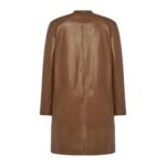 The Row Clarisa Coat Oak Brown